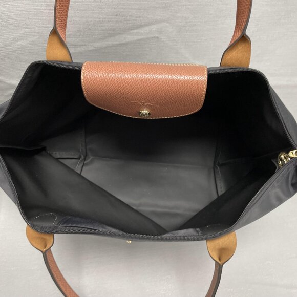 L ong c hamp Le Pliage Original Tote Bag size large Black - Picture 6 of 6